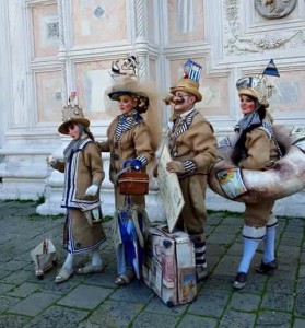 I bagnanti di Senigallia trionfano al Carnevale di Venezia