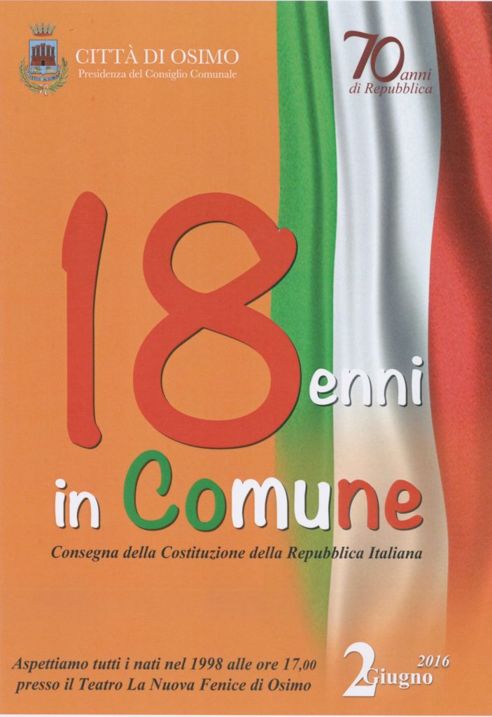 2 Giugno 2016, la Repubblica Italiana compie settant’anni 