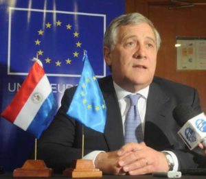 Soddisfazione anche nelle Marche per l’elezione di Antonio Tajani a Presidente dell’Europarlamento