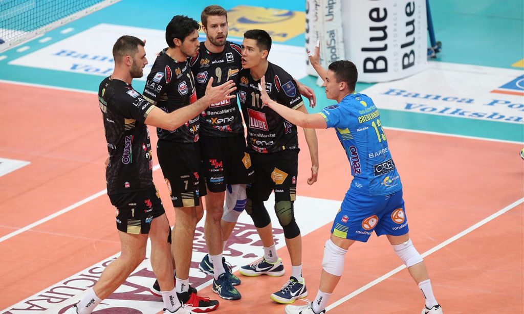 La Lube vince anche la battaglia di Trento (3-2): lo scudetto è sempre più vicino