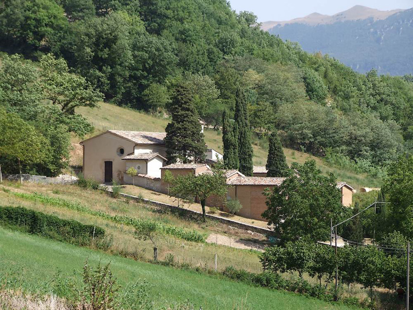 A Sefro la più antica immagine di San Francesco nelle Marche