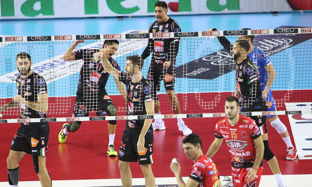 Lube, volley, Perugia, Civitanova, Eurosuole,