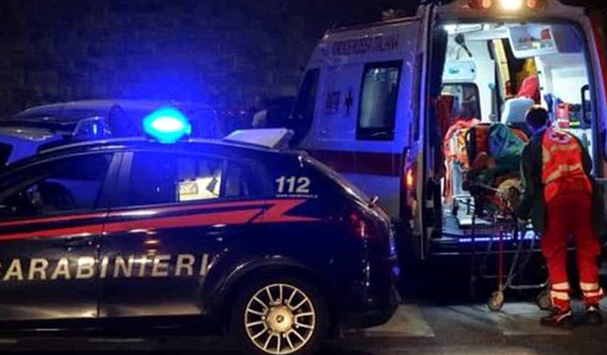 ambulanza carabinieri auto notte (3)