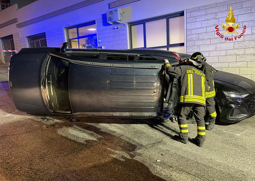 ANCONA incidente auto2022-01-27