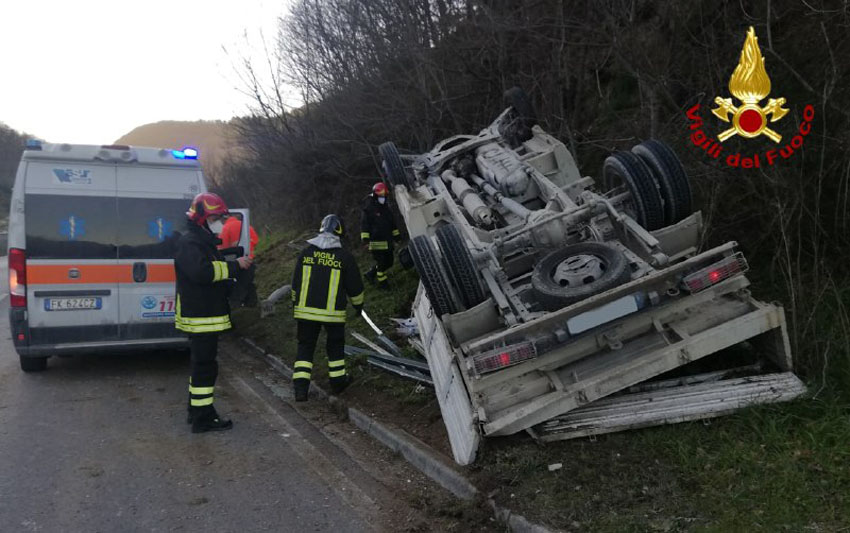 SAN SEVERINO incidente stradale2022-02-08