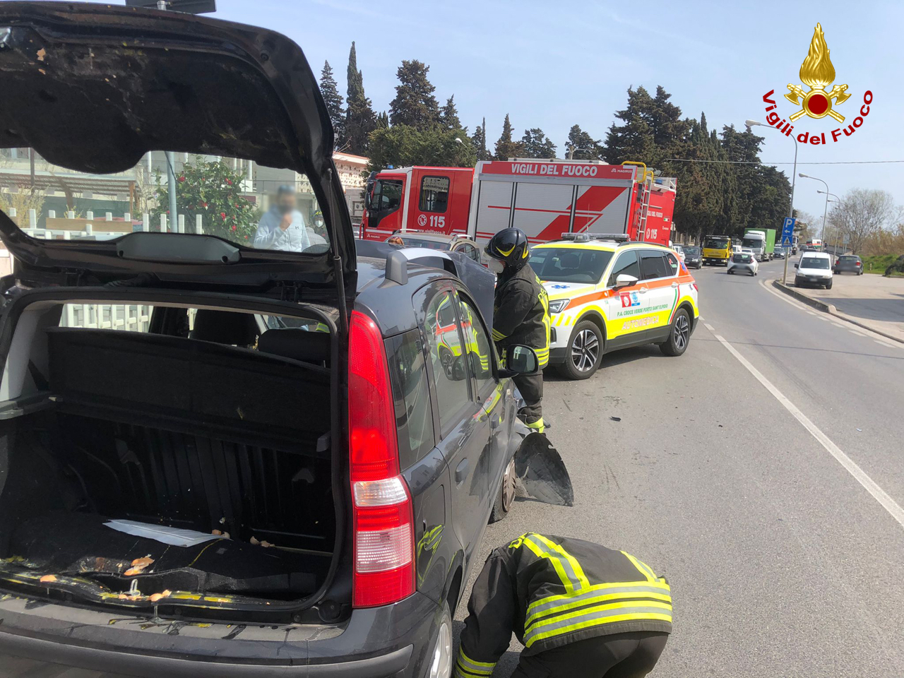 PORTO SAN GIORGIO incidente auto2022-03-29