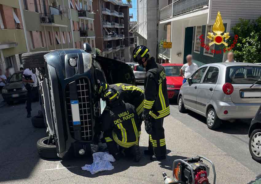 ANCONA-incidente-auto2022-07-14