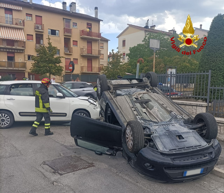 FABRIANO incidente stradale2022-07-29