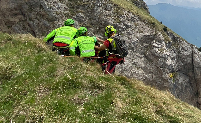 soccorso alpino intervento