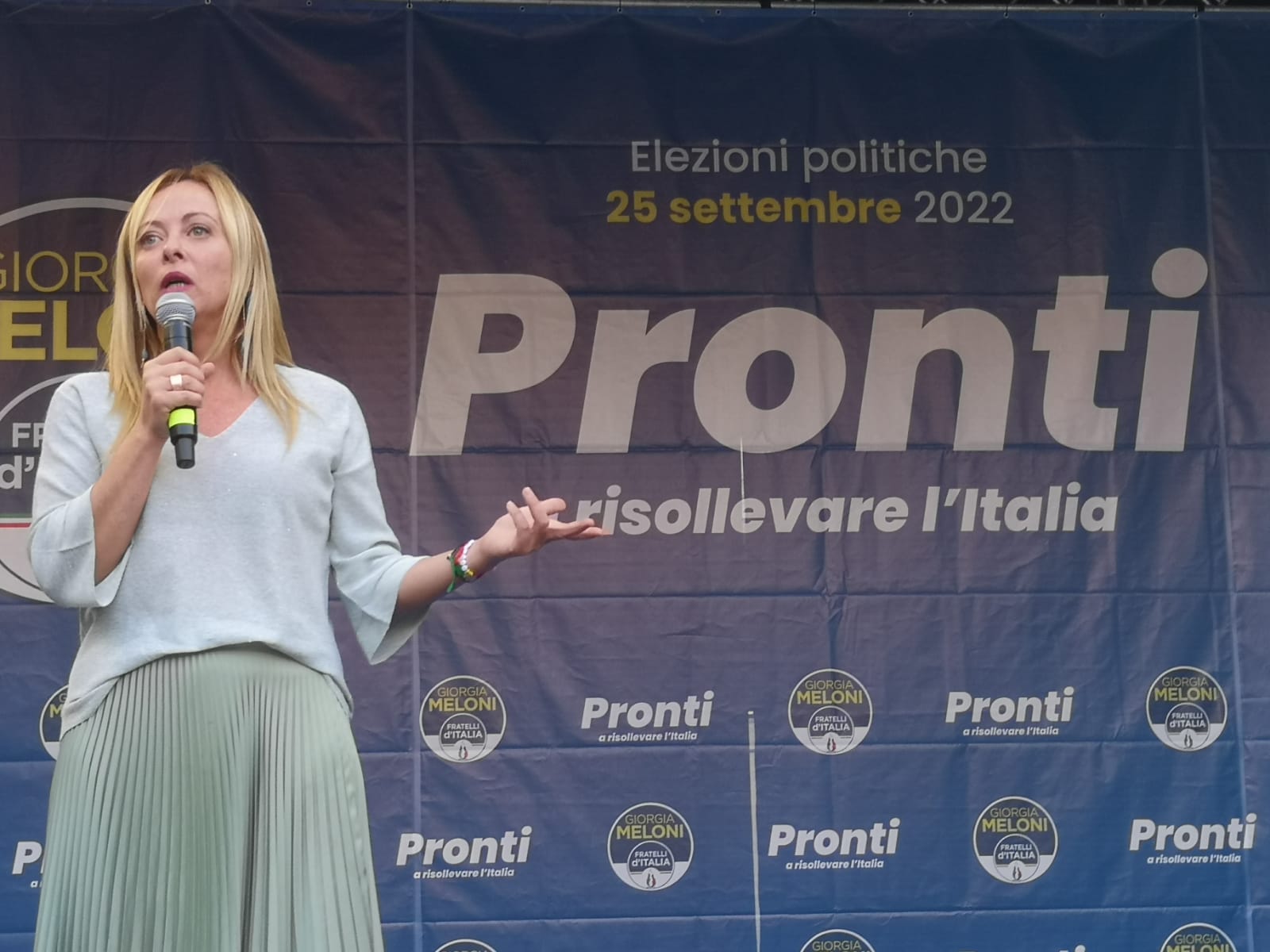 Meloni Giorgia ANCONA apertura campagna elettorale2022-08-23 (1)