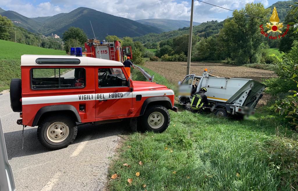 CAMERINO incidente stradale ferito2022-10-03