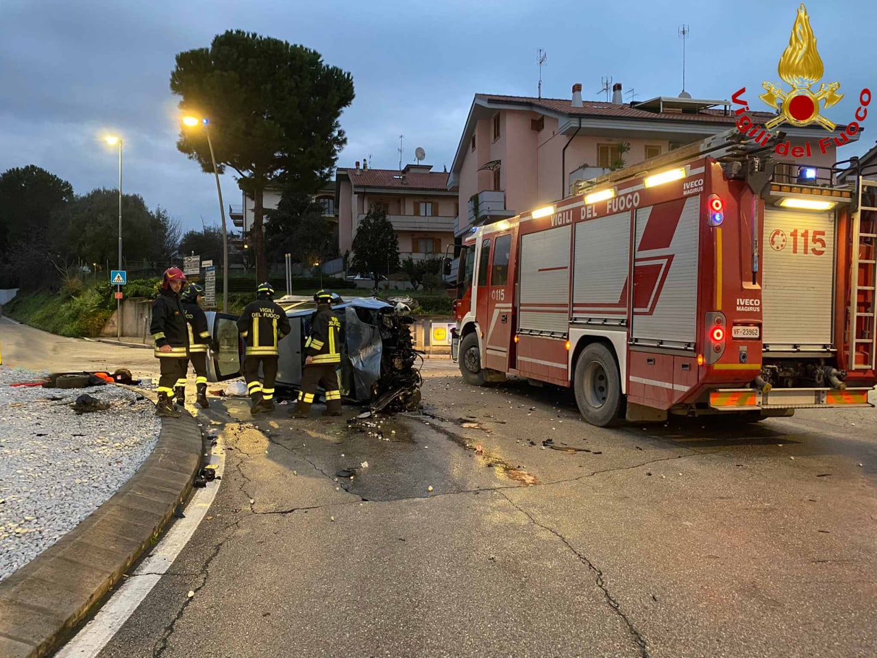 CIVITANOVA MARCHE incidente stradale2022-12-18