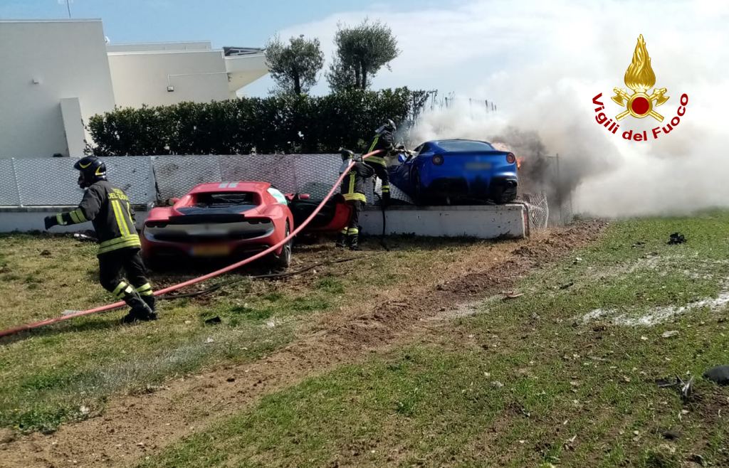 OSIMO incidente due ferrari2023-03-04