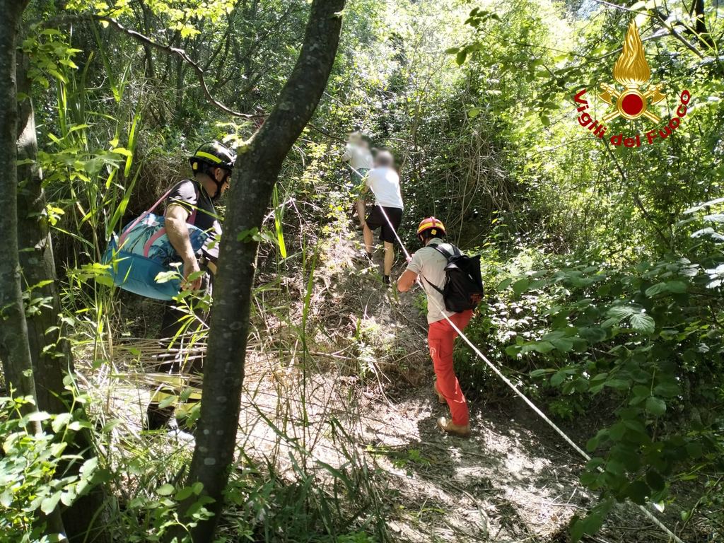 ANCONA vigili del fuoco soccorso portonovo2023-06-02